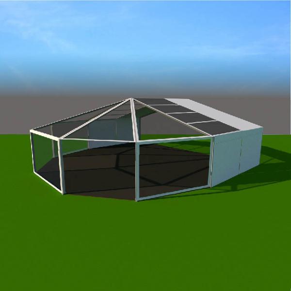 Hexagonal End Clearspan Frame