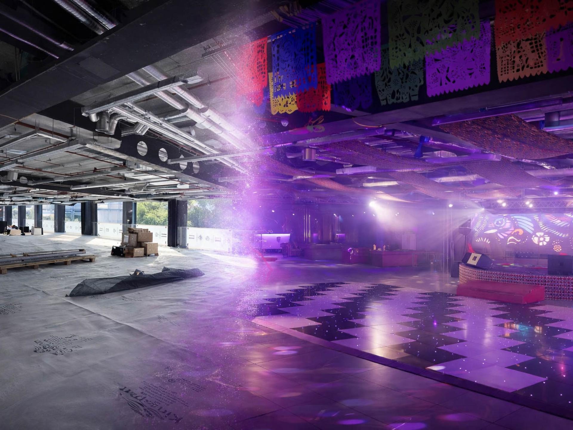 Venue Transformation Background