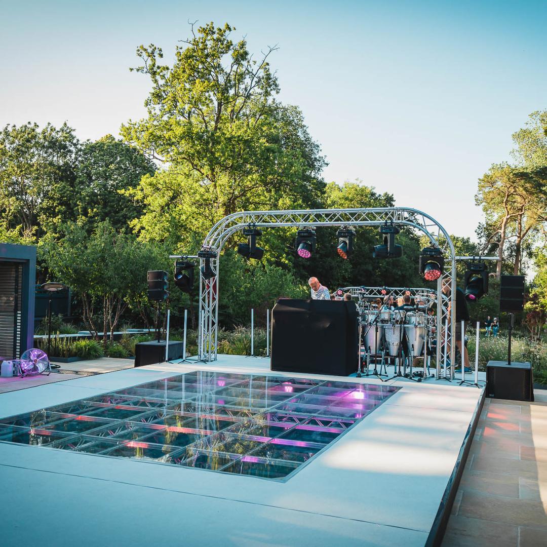 Swimming Pool Dance Floors Photo