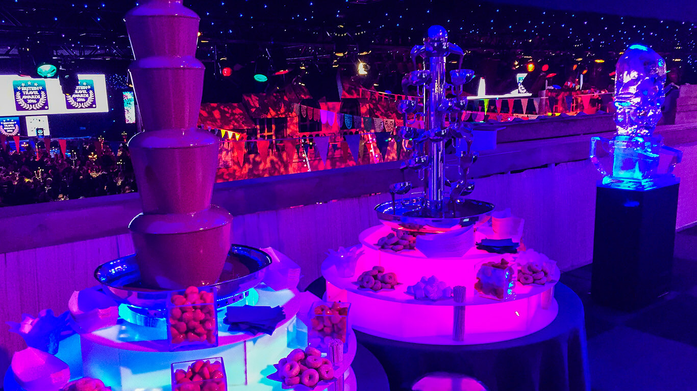 Chocolate Fountain Hire Background