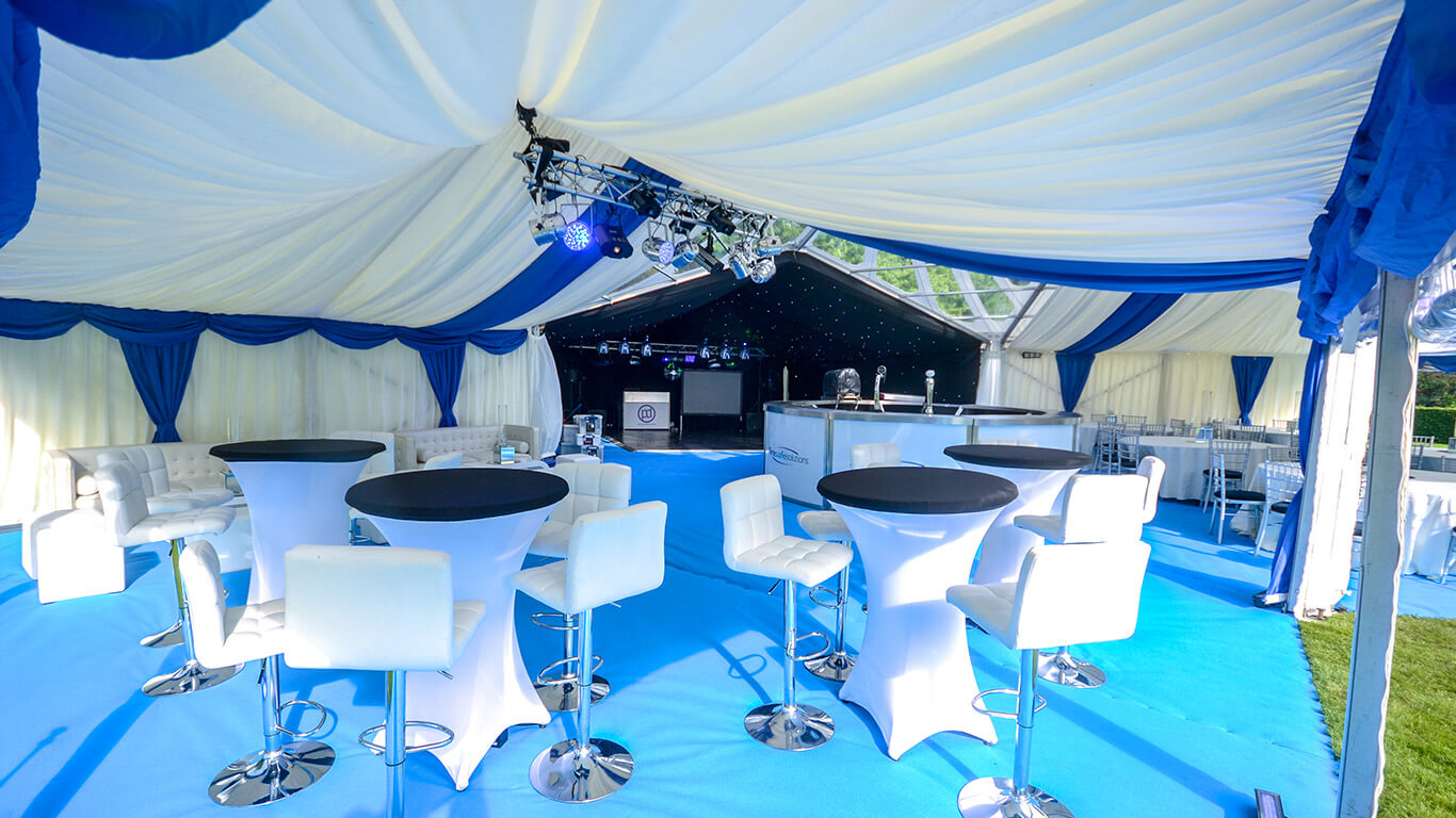 Corporate Marquee Hire Background