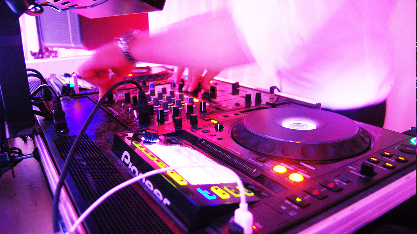 DJ and Disco Hire Background