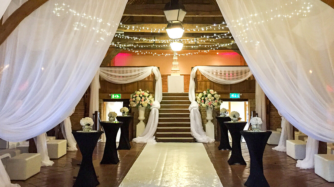 Wedding Drapes Background